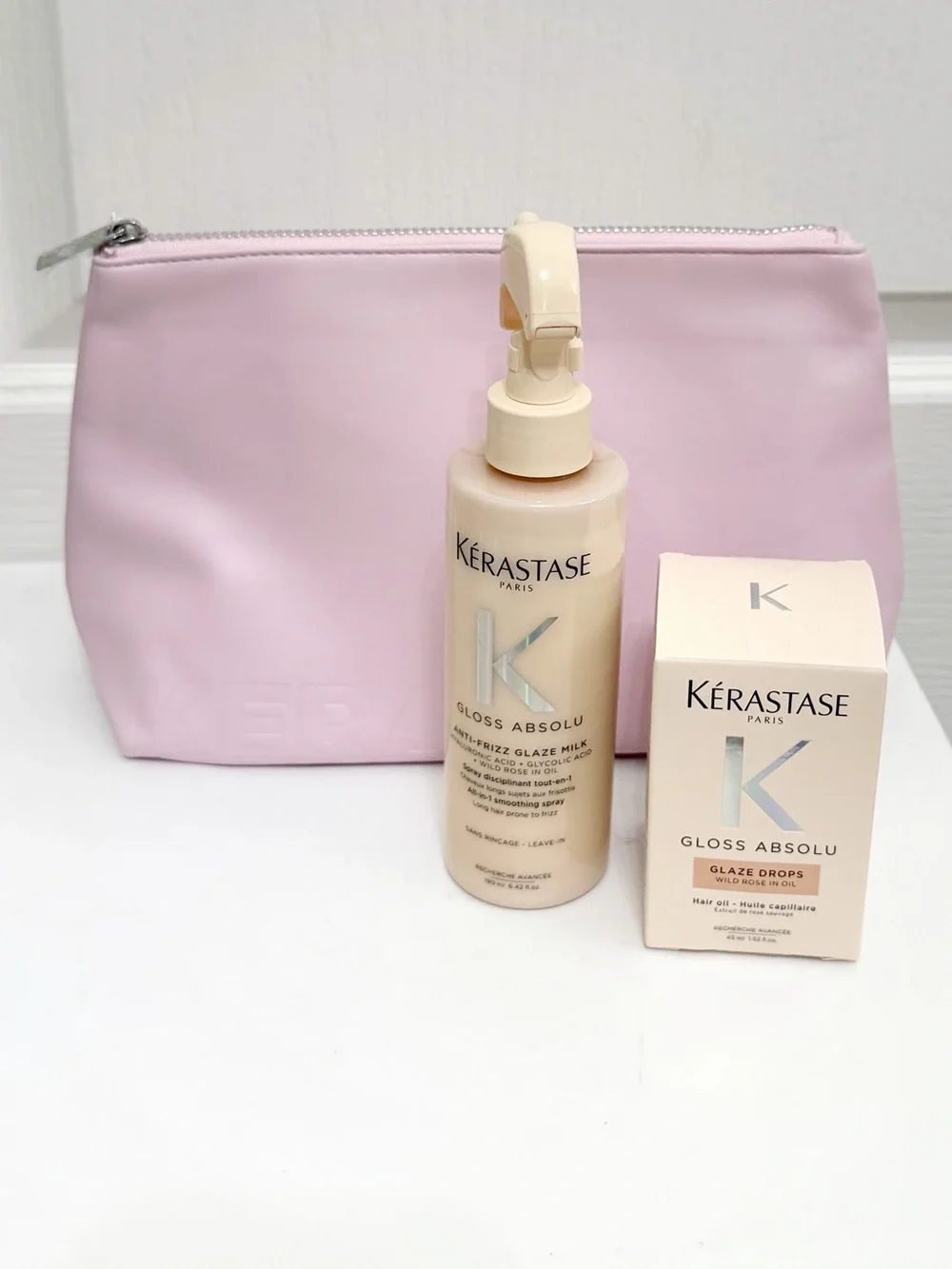 Kerastase Gloss Absolu Anti-Frizz Glaze Milk and Glaze Drops